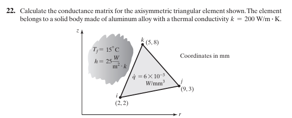2 2 . Calculate the conductance matrix for the