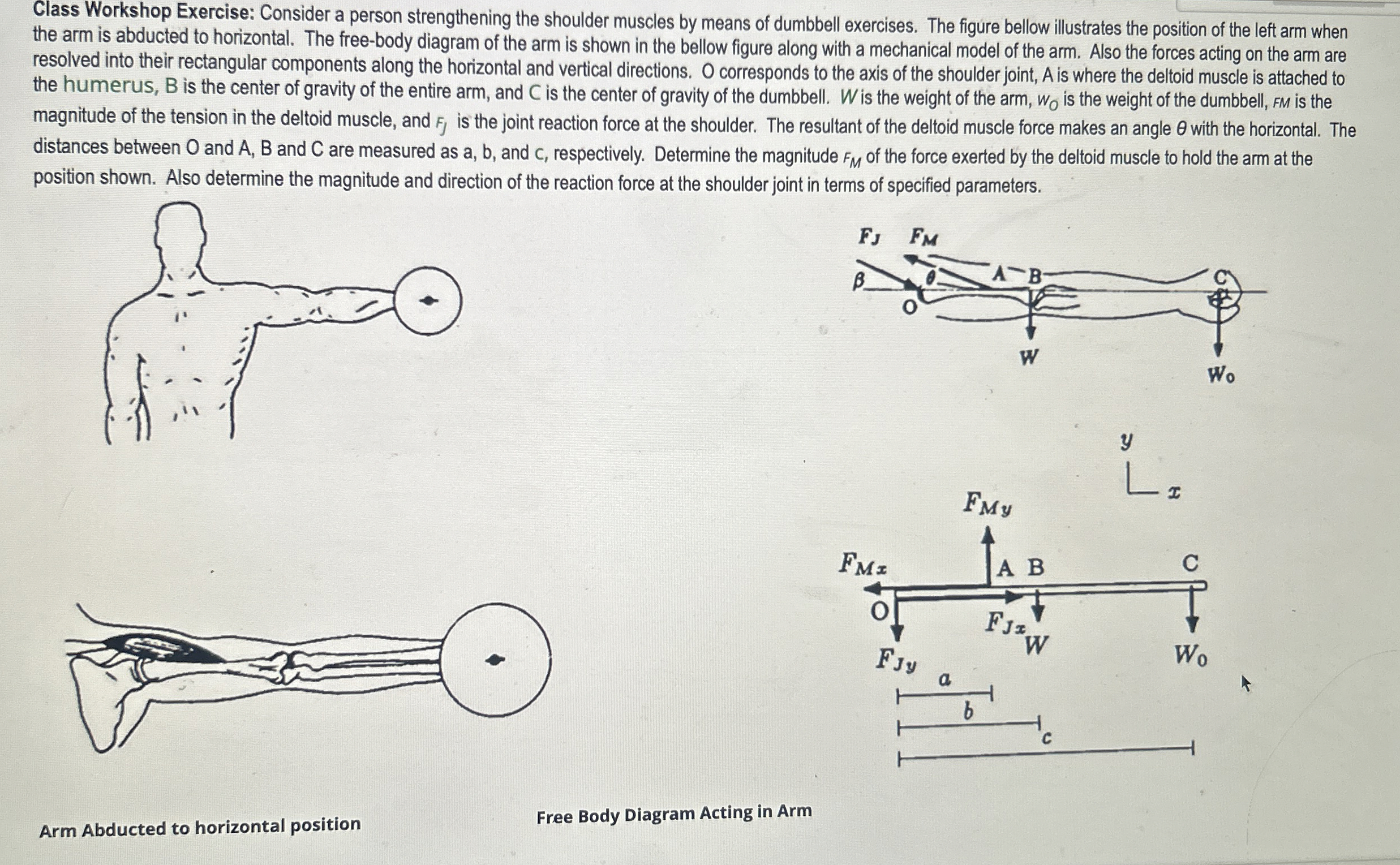 Class Workshop Exercise: Consider a person