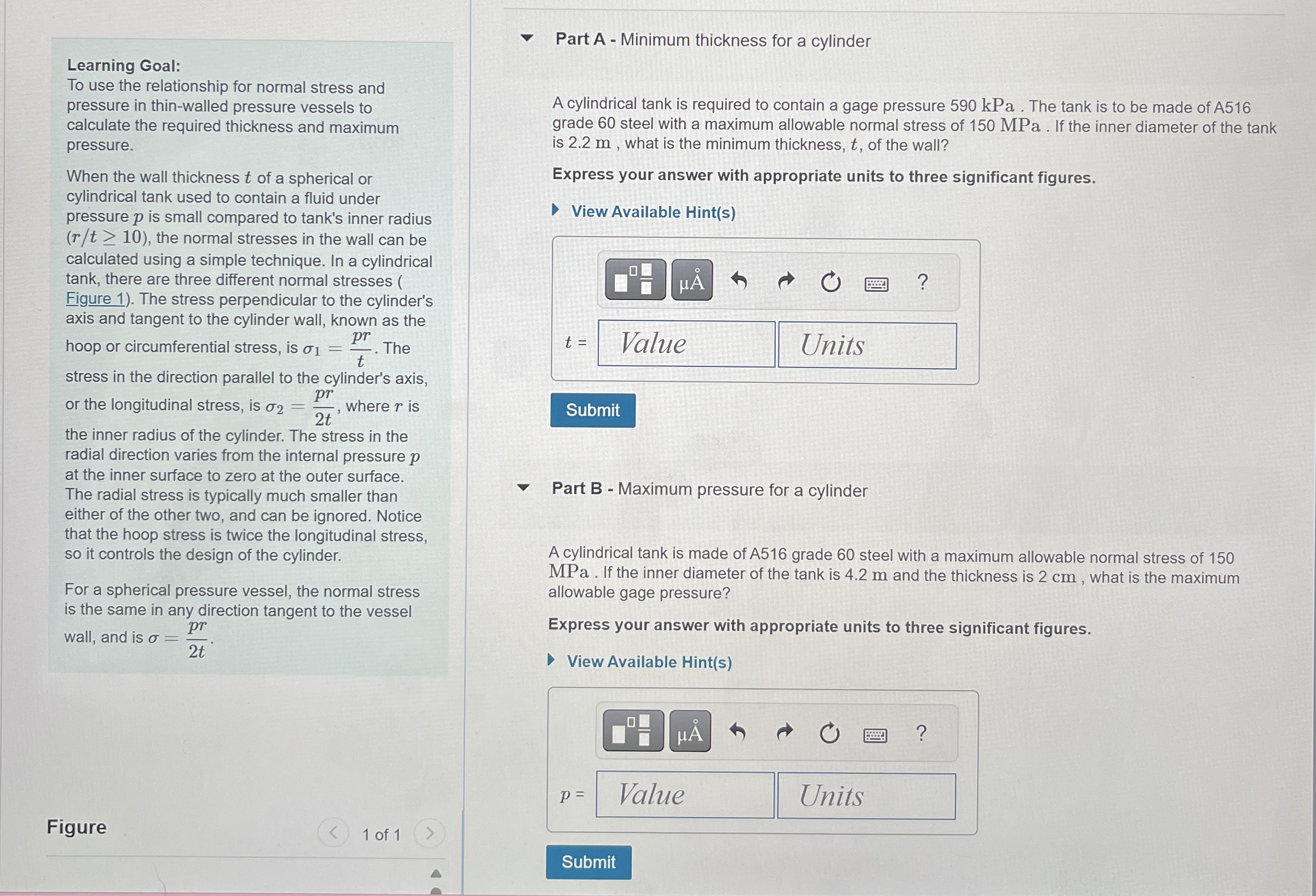 Learning Goal: To use the relationship for normal