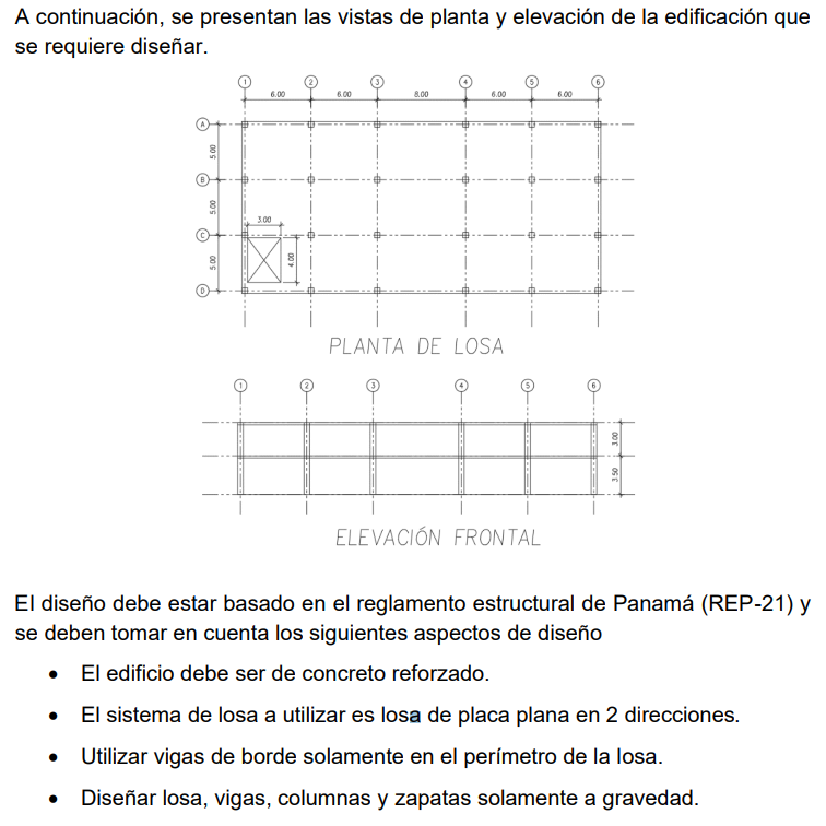 El dise o debe estar basado en el reglamento