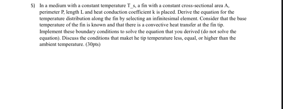 In a medium with a constant temperature T - s , a