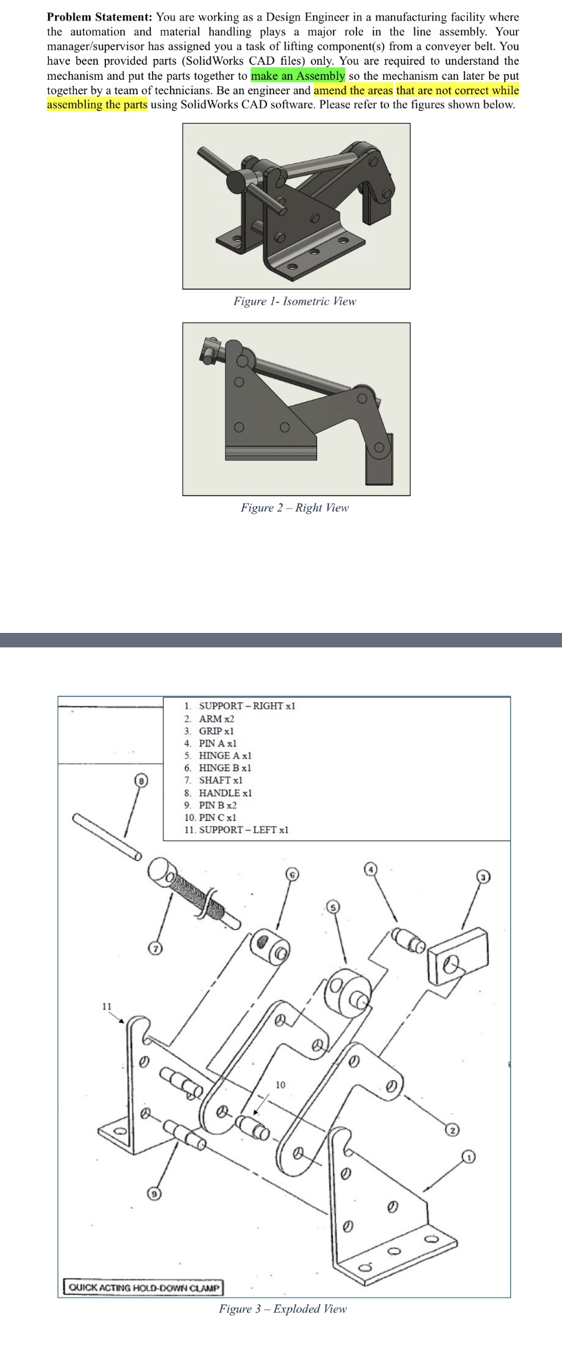 Problem Statement: You are working as a Design