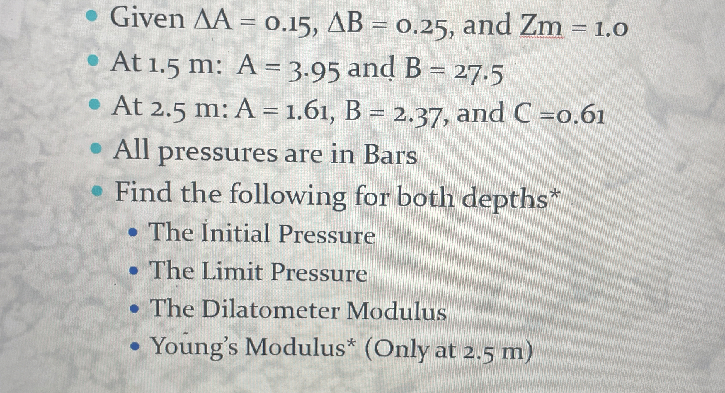 Given ? ? ? ? A = 0 . 1 5 , ? ? ? B = 0 . 2 5 ,