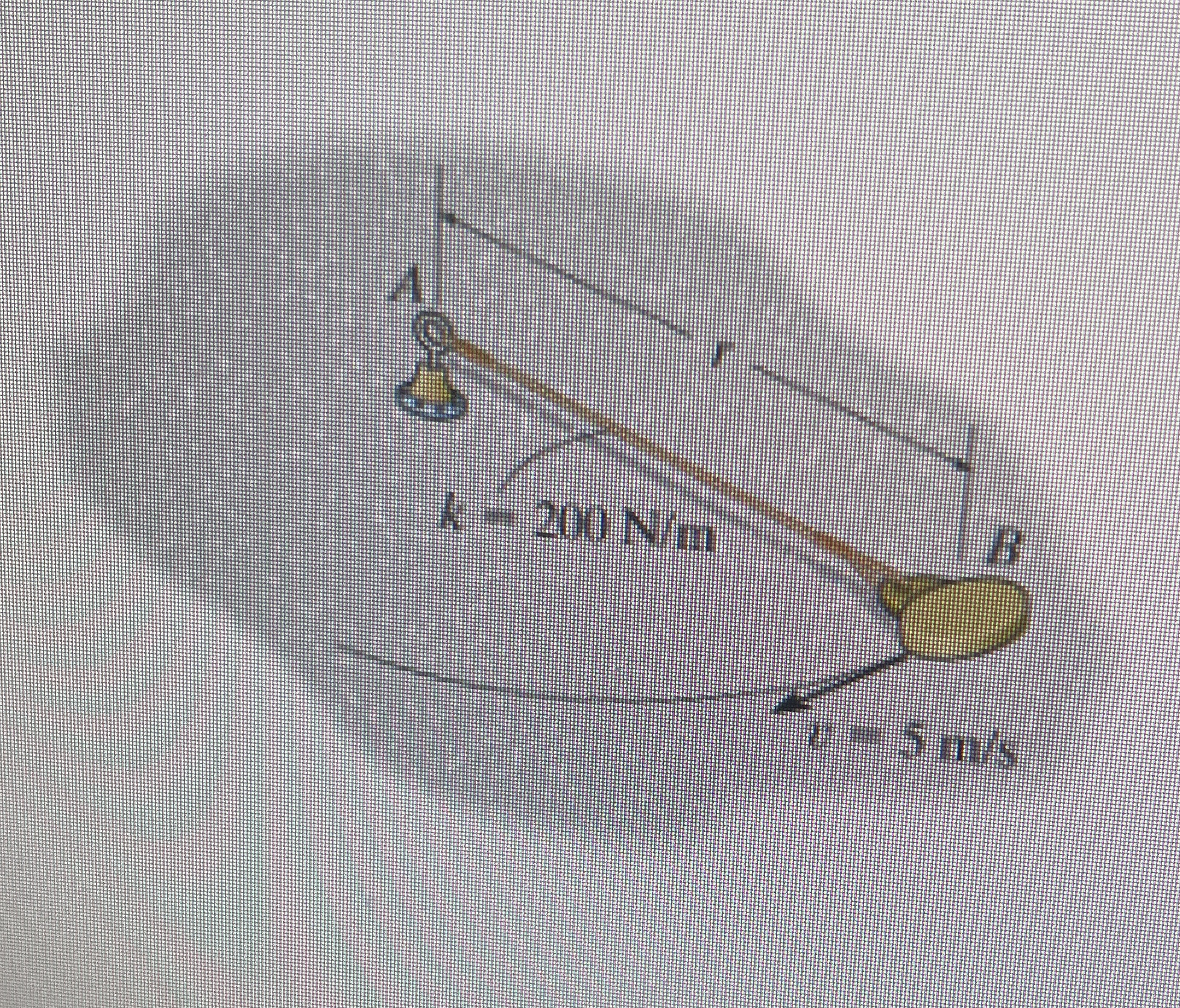 At the instant r = 1 . 5 m , the 5 kg disk is