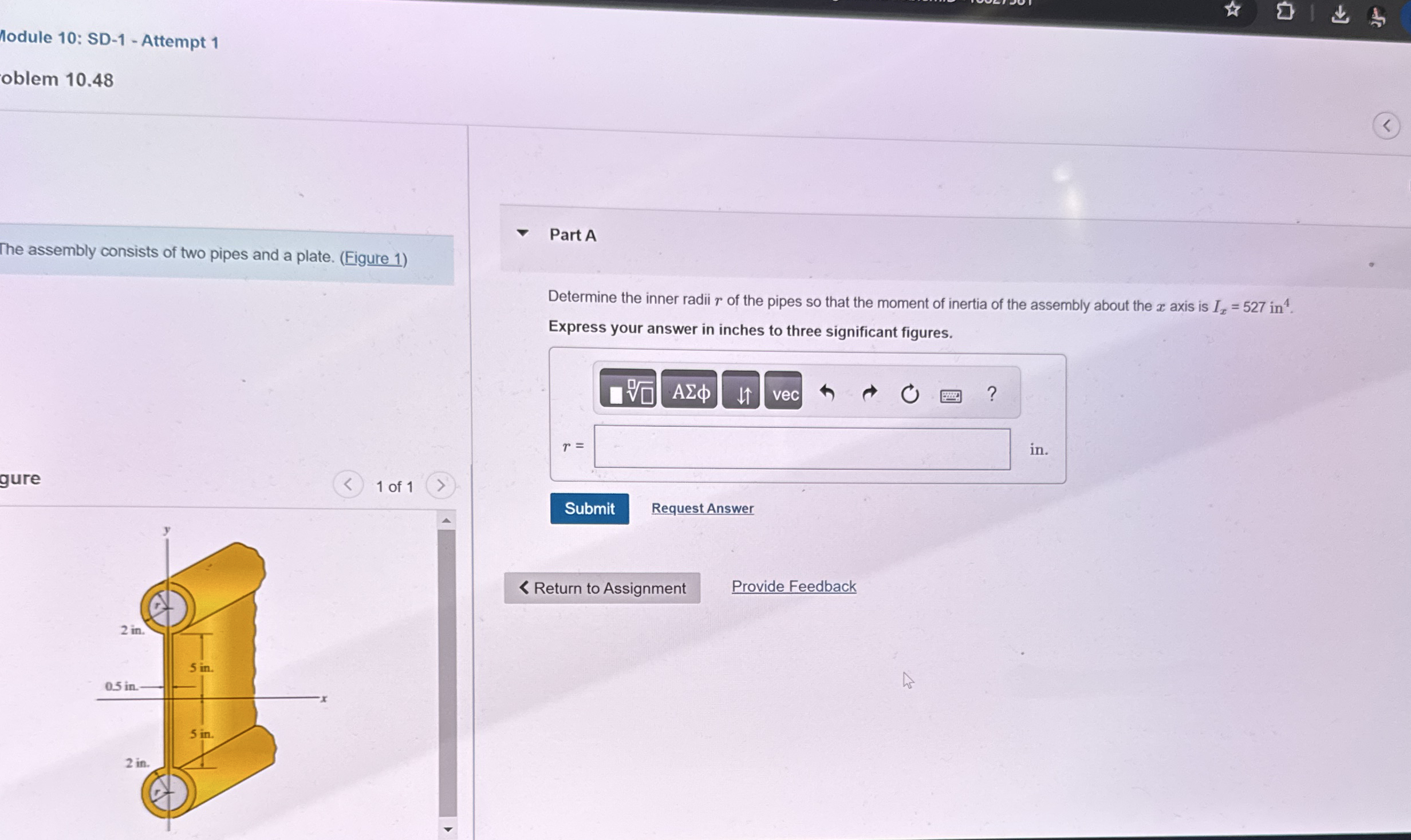 Iodule 1 0 : SD - 1 - Attempt 1 oblem 1 0 . 4 8