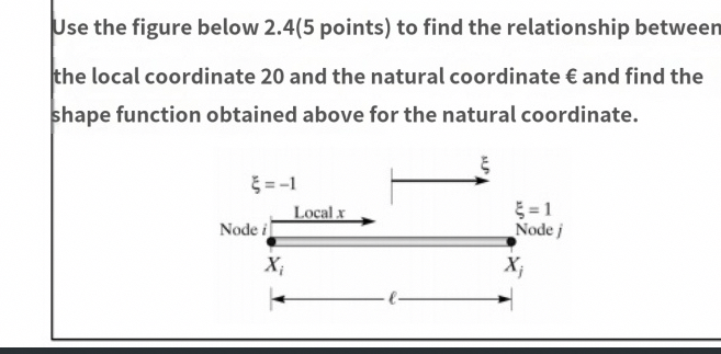 Use the figure below 2 . 4 ( 5 points ) to find