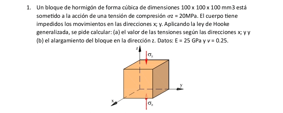 Un bloque de hormig n de forma c bica de