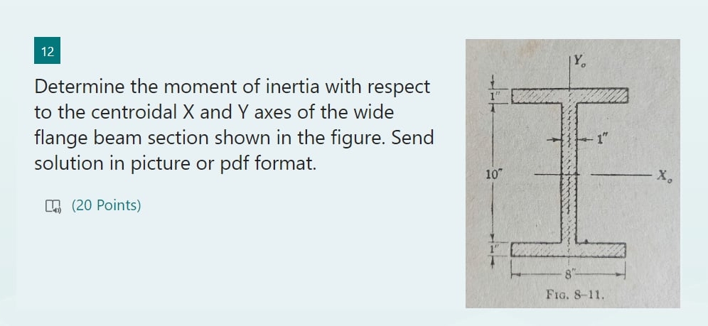 Please answer asap Determine the moment of