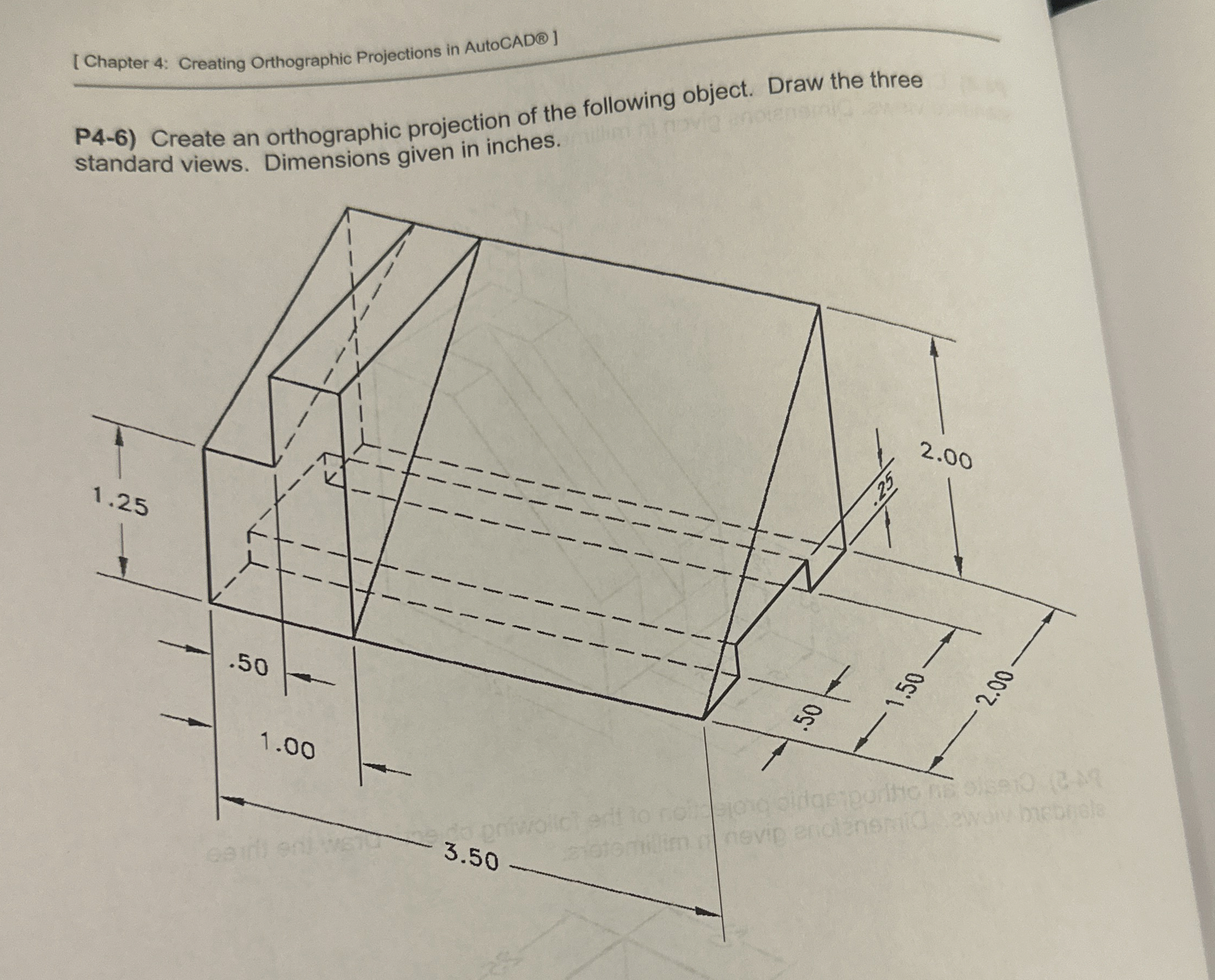 [ Chapter 4 : Creating Orthographic Projections