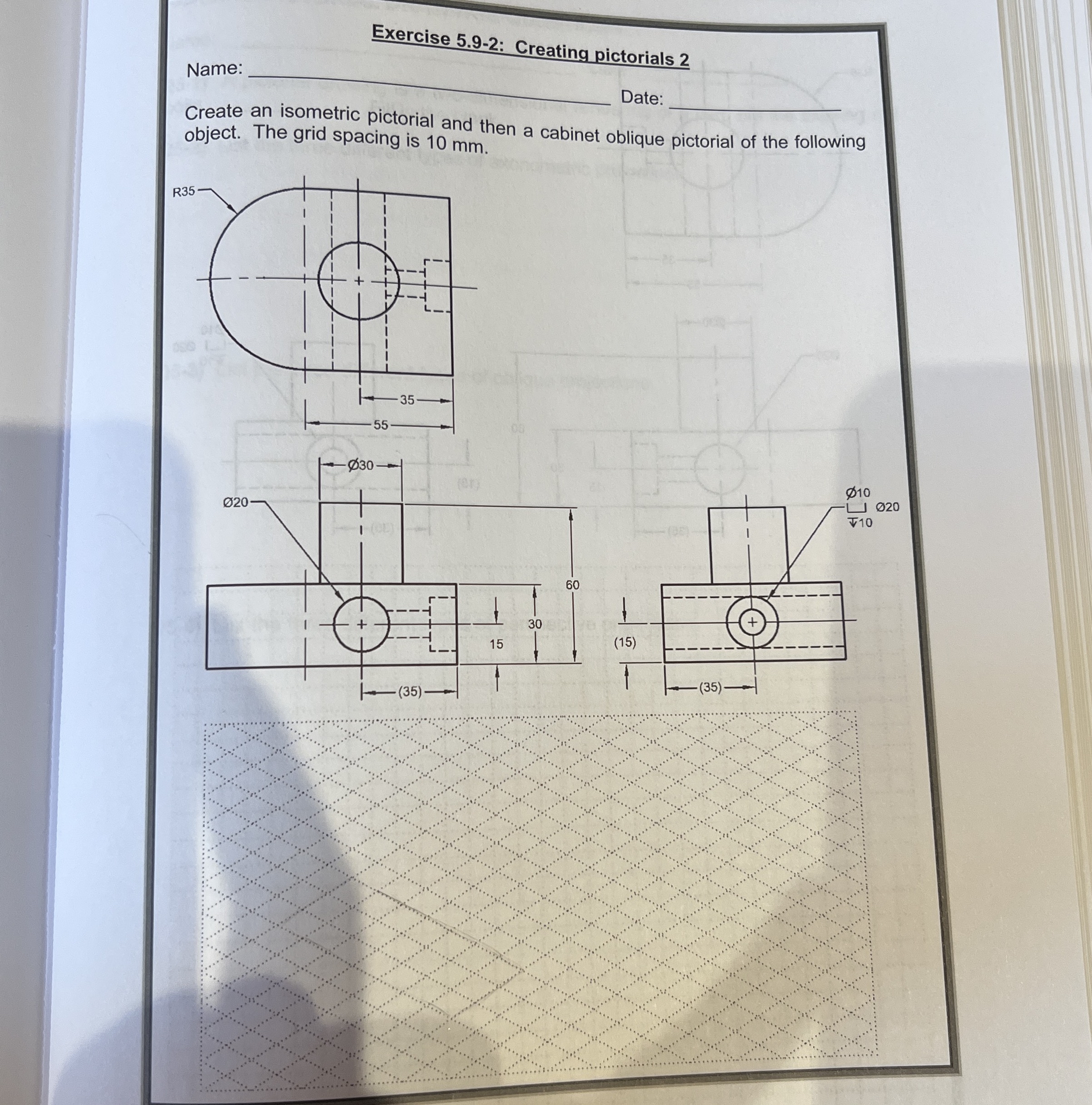 Exercise 5 . 9 - 2 : Creating pictorials 2 Name