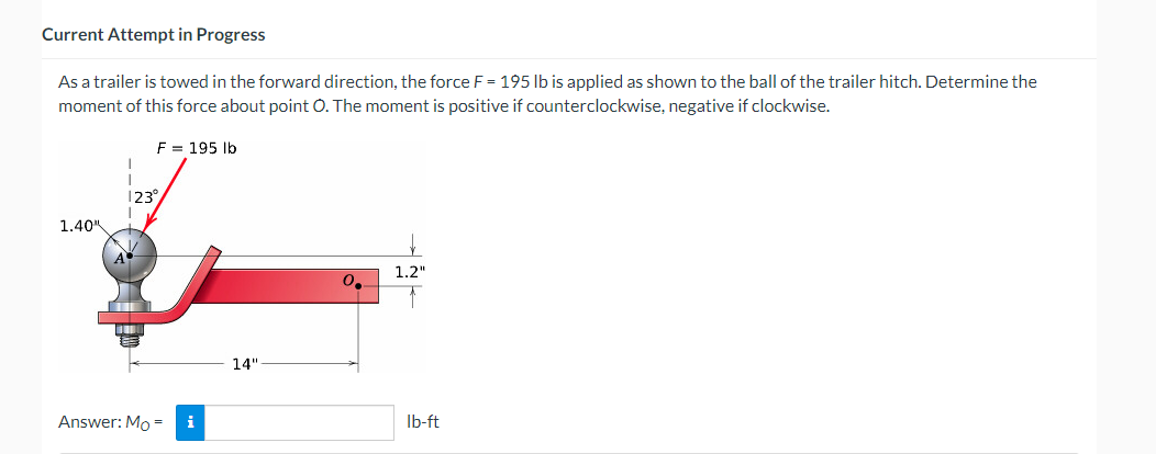 Current Attempt in Progress As a trailer is towed