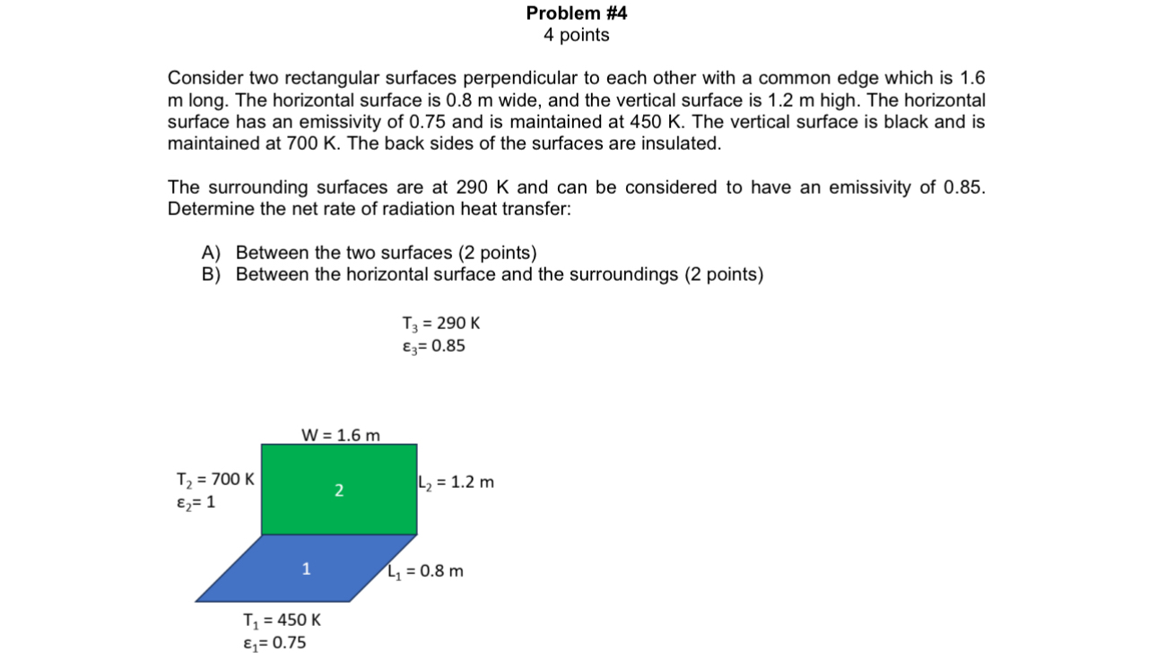 Problem # 4 4 points Consider two rectangular