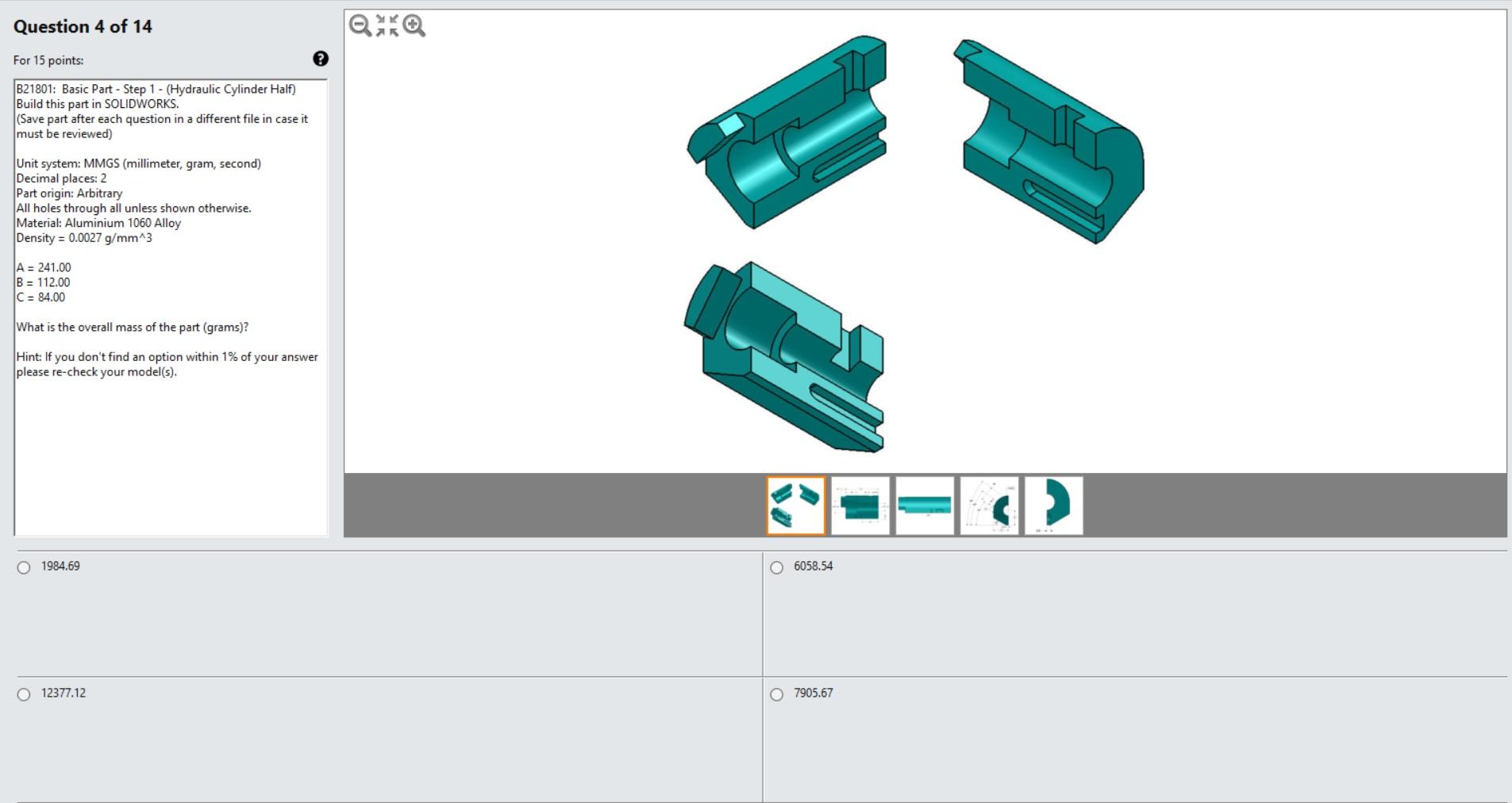 I was looking at this one and it is wrong how