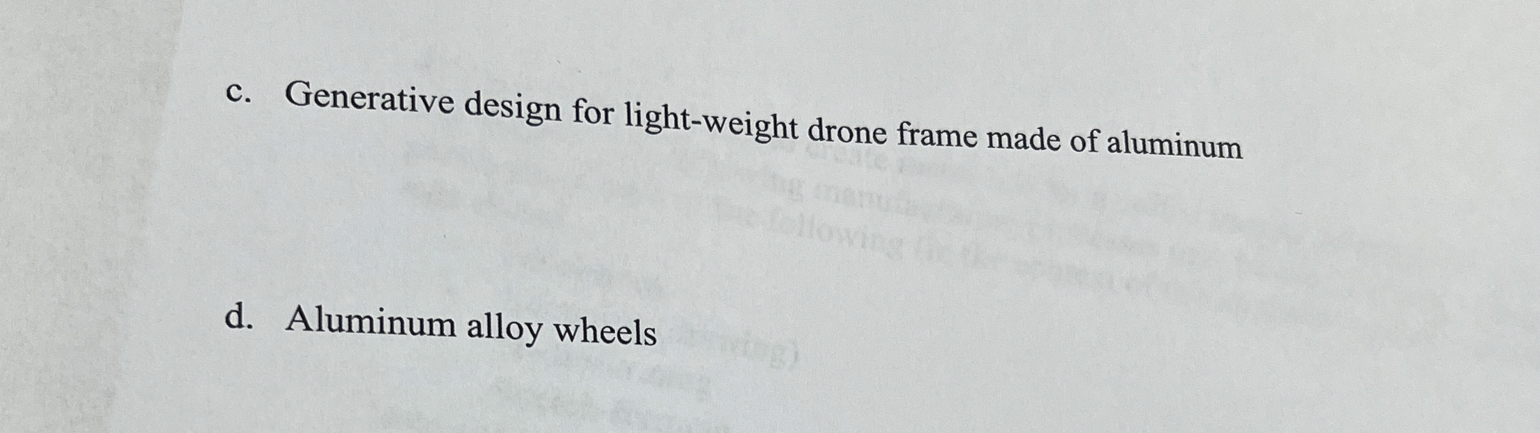 We have discussed the characteristics of