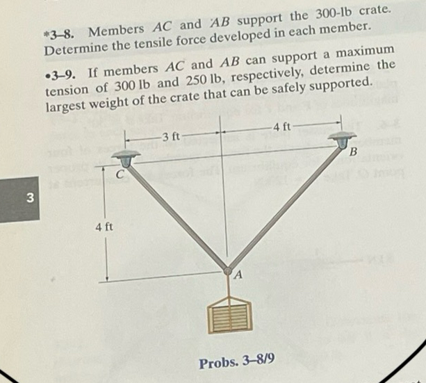 * 3 - 8 . Members A C and A B support the 3 0 0 -