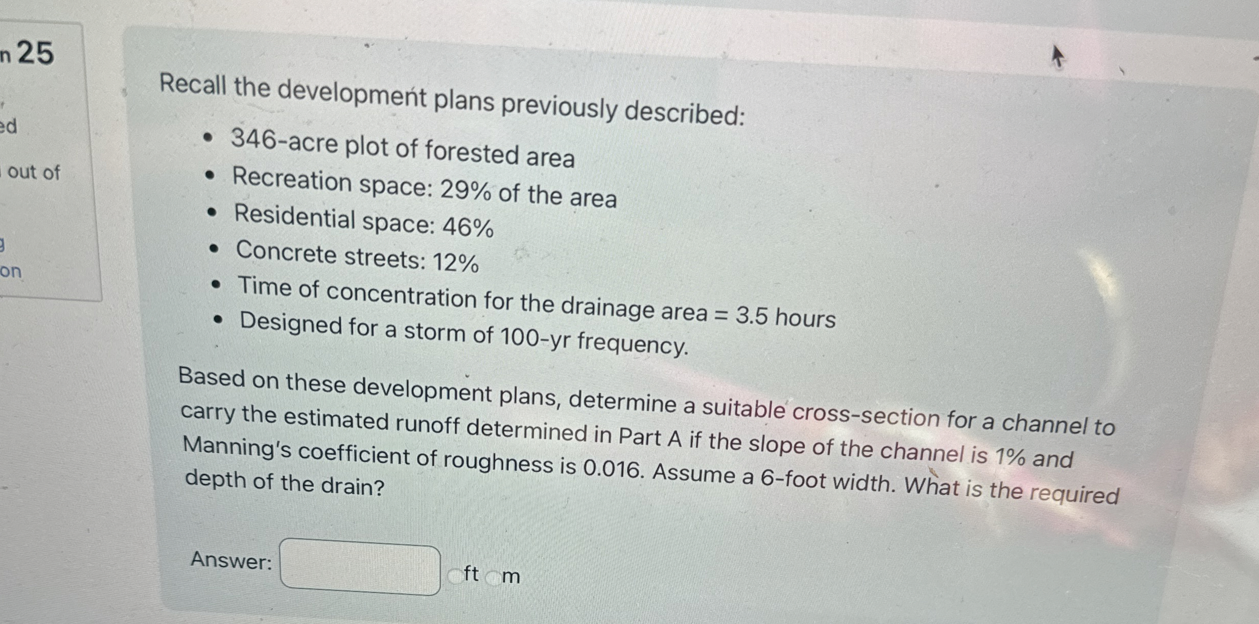n 2 5 Recall the development plans previously