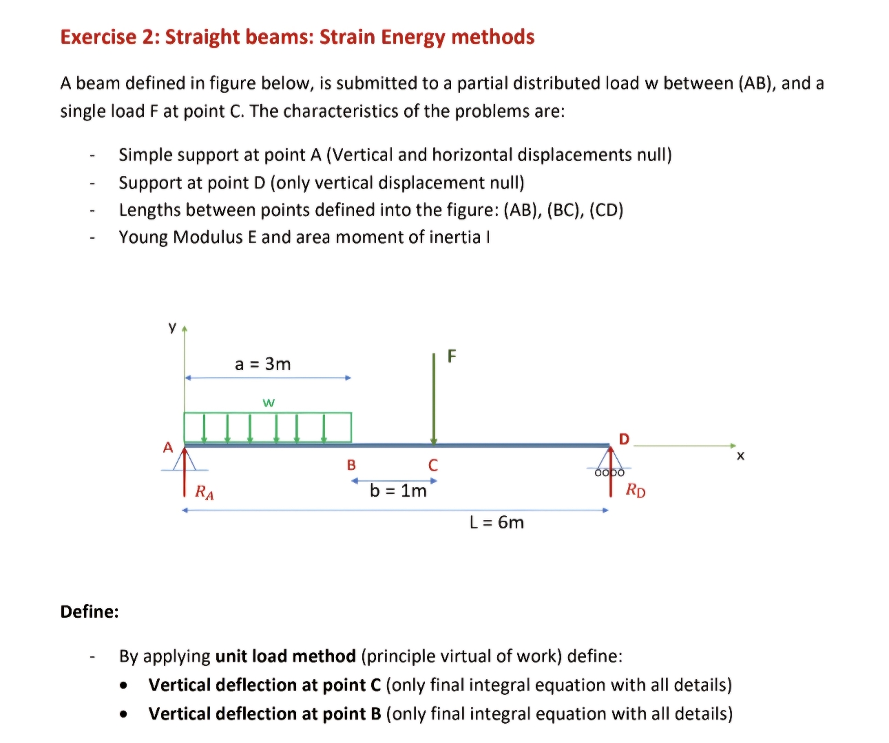 * * Thoroughly do and show all work on each