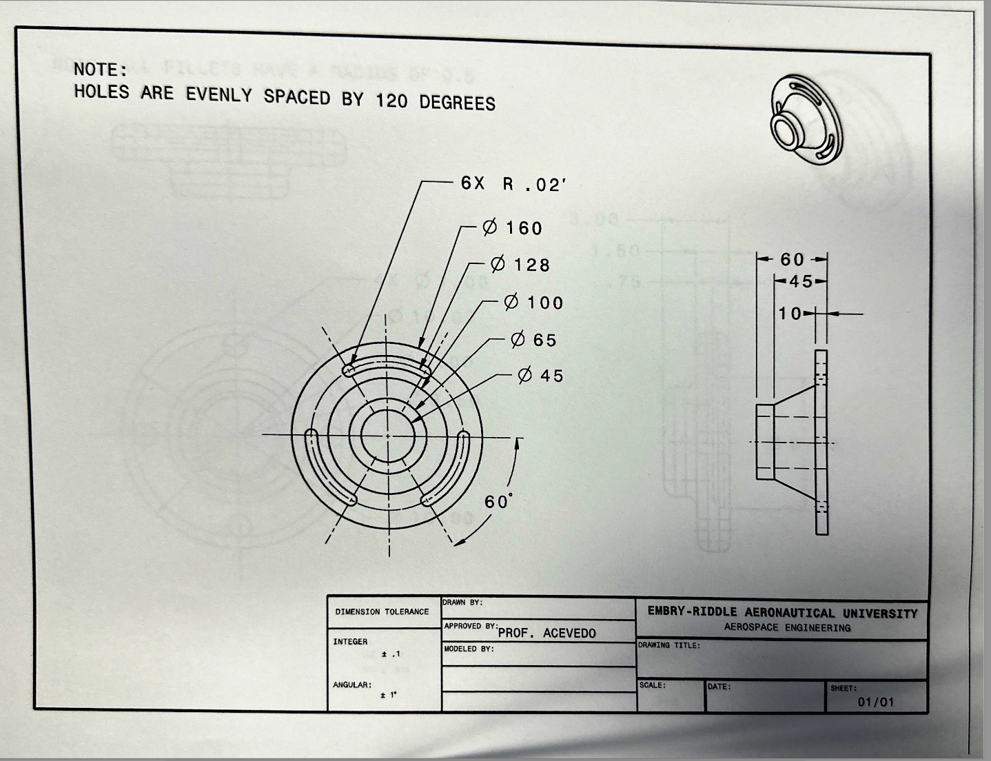 With a red or orange pen or marker please