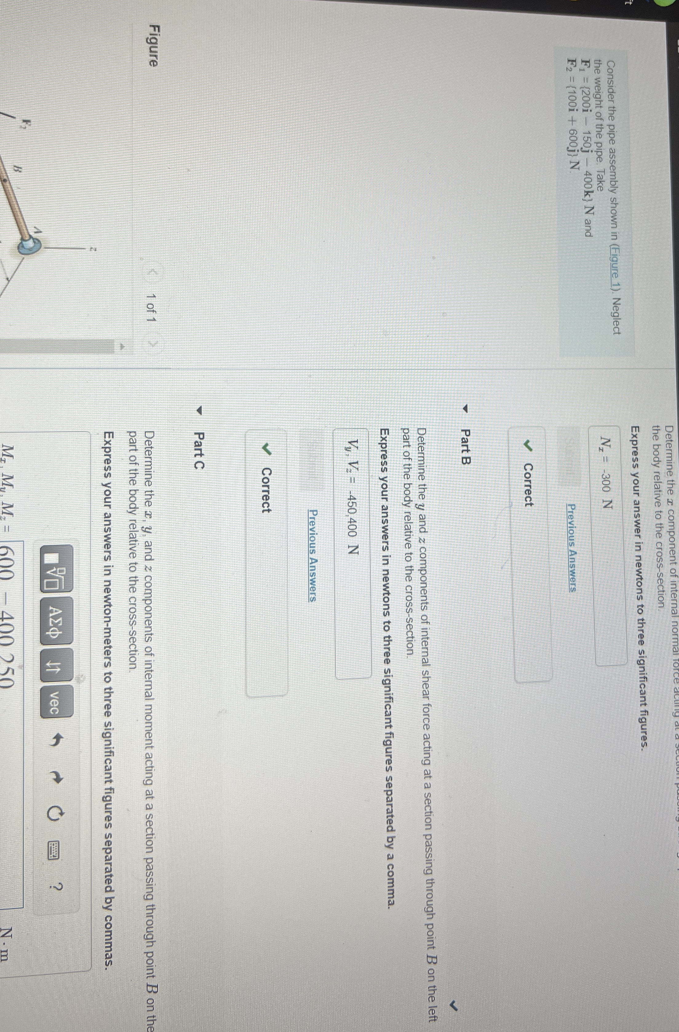 Steps for the body relative to the cross -