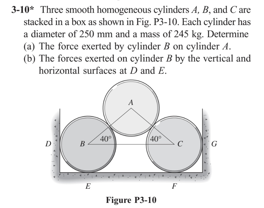 3 - 1 0 * Three smooth homogeneous cylinders \ (