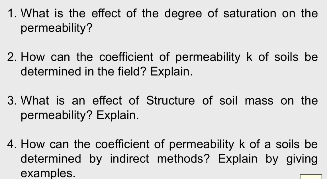 What is the effect of the degree of saturation on