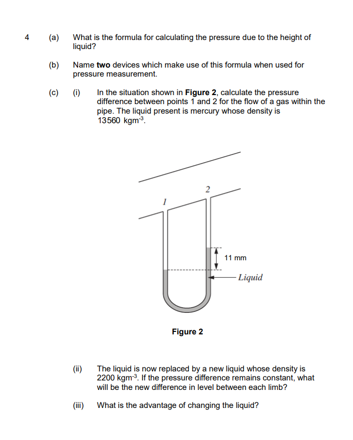 ( a ) What is the formula for calculating the