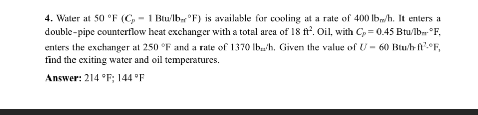 Water at ) = ( 1 B t u l b m F is available for