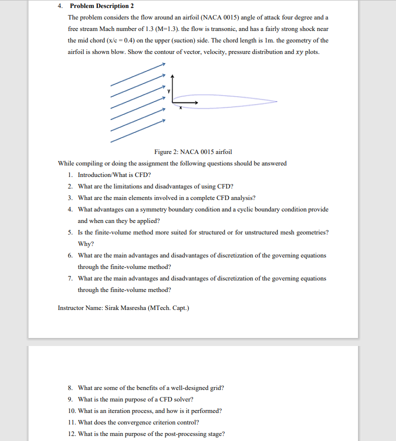 4 . Problem Description 2 The problem considers