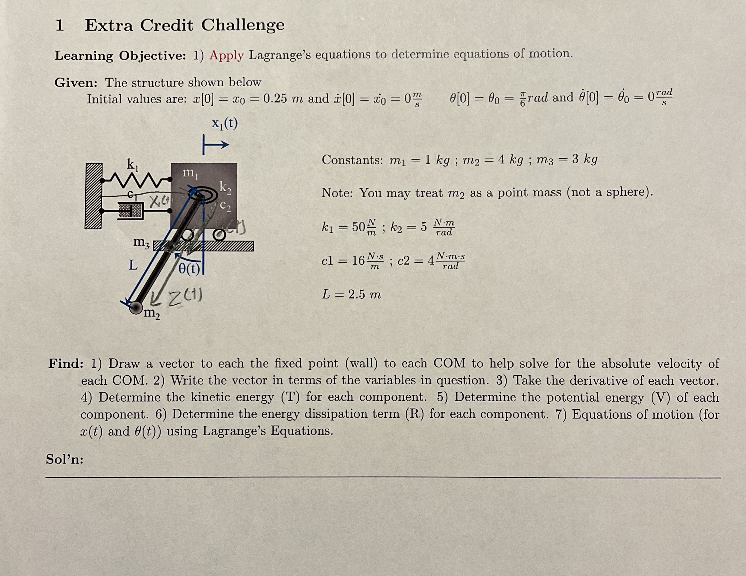 1 Extra Credit Challenge Learning Objective: 1 )