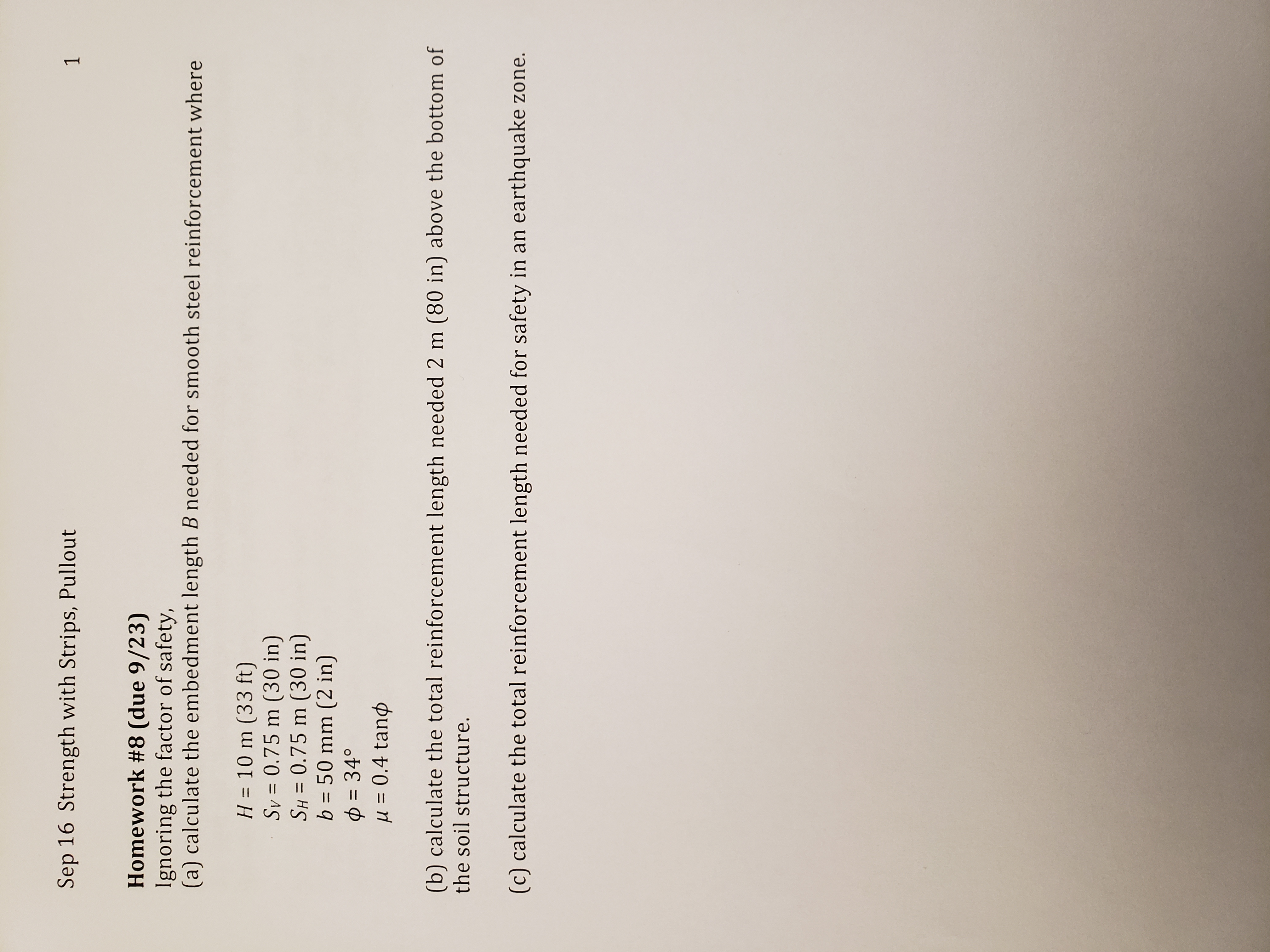 Homework # 8 ( due 9 / 2 3 ) Ignoring the factor