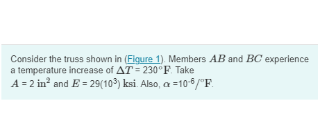 Consider the truss shown in ( Figure 1 ) .