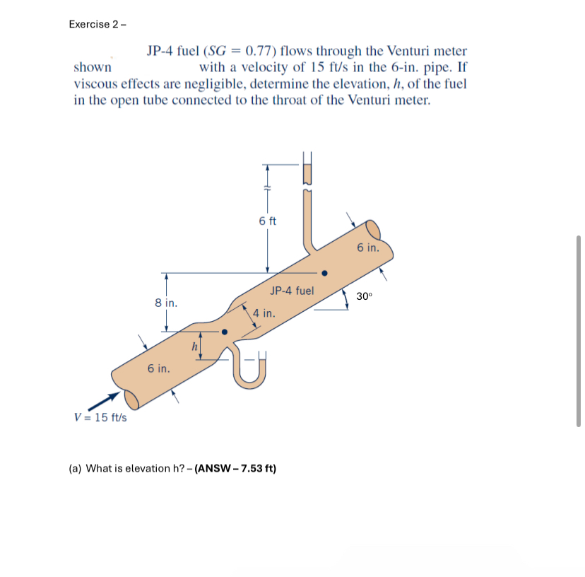 Exercise 2 - JP - 4 fuel