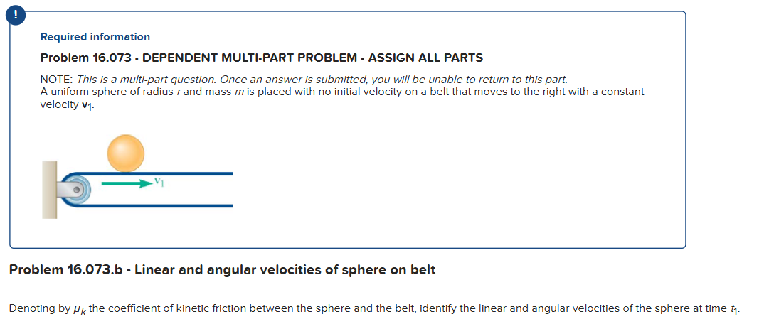 ! Required information Problem 1 6 . 0 7 3 -