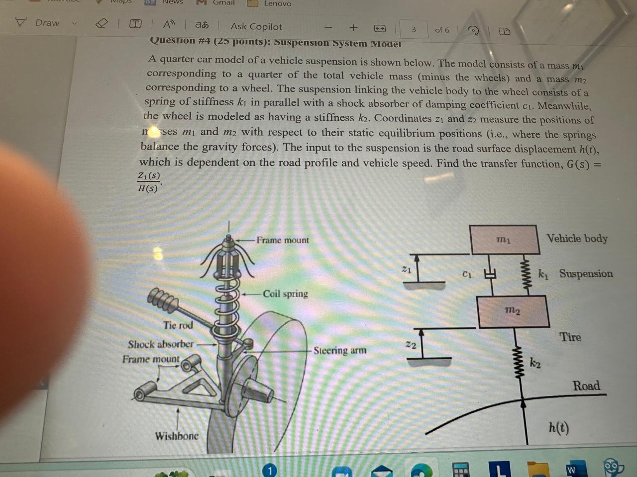 Draw ( T ) A ' ' Ask Copilot 3 of 6 Question # 4