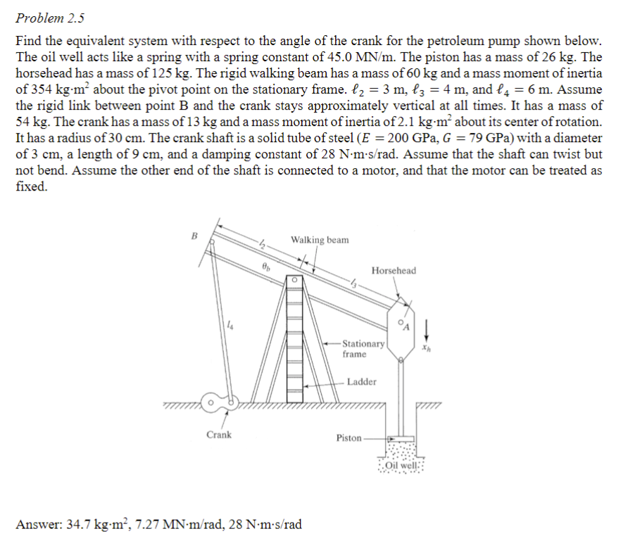 Problem 2 . 5 MATCH YOUR ANSWER TO THE ANSWER