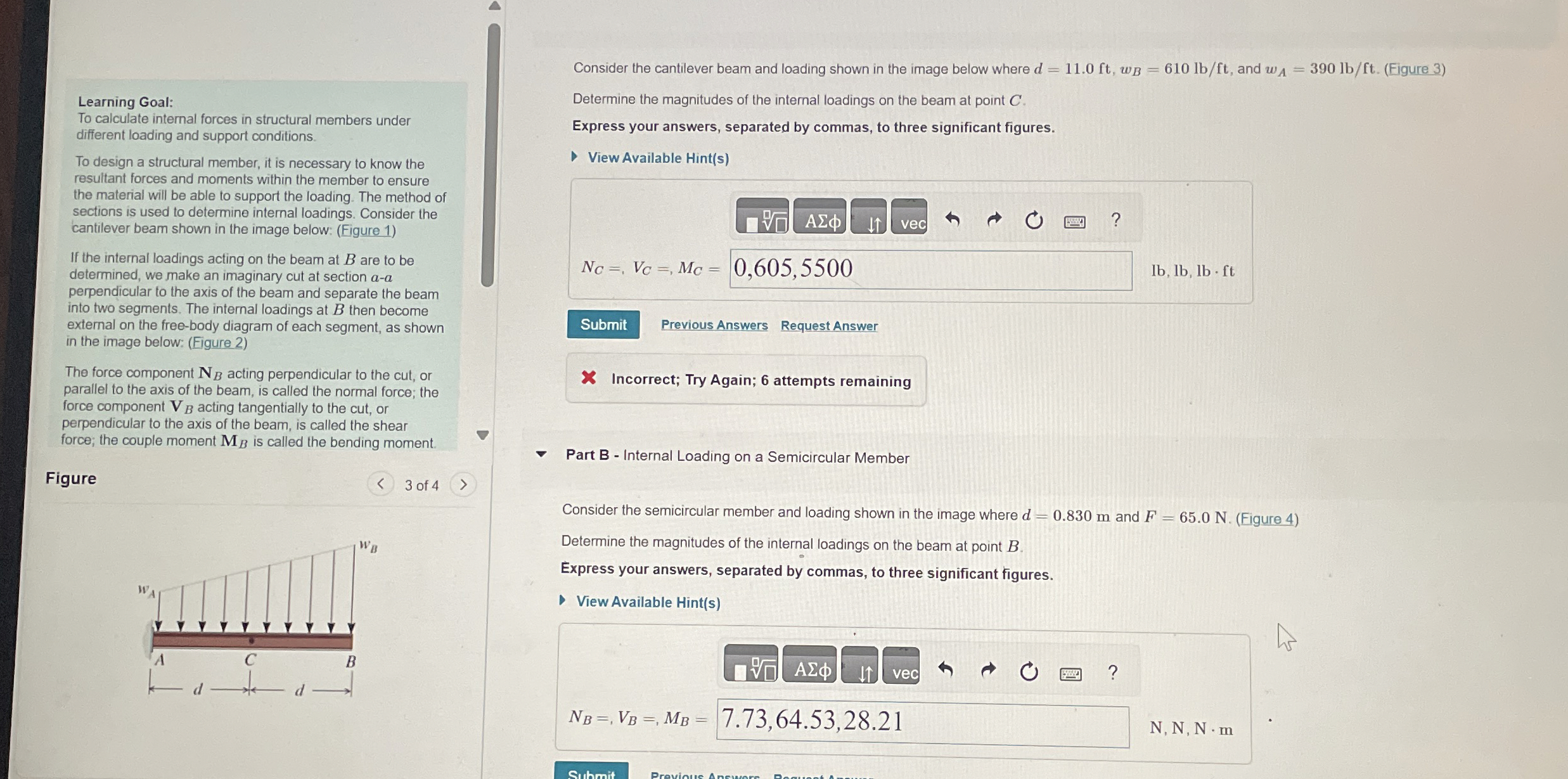To calculate internal forces in structural