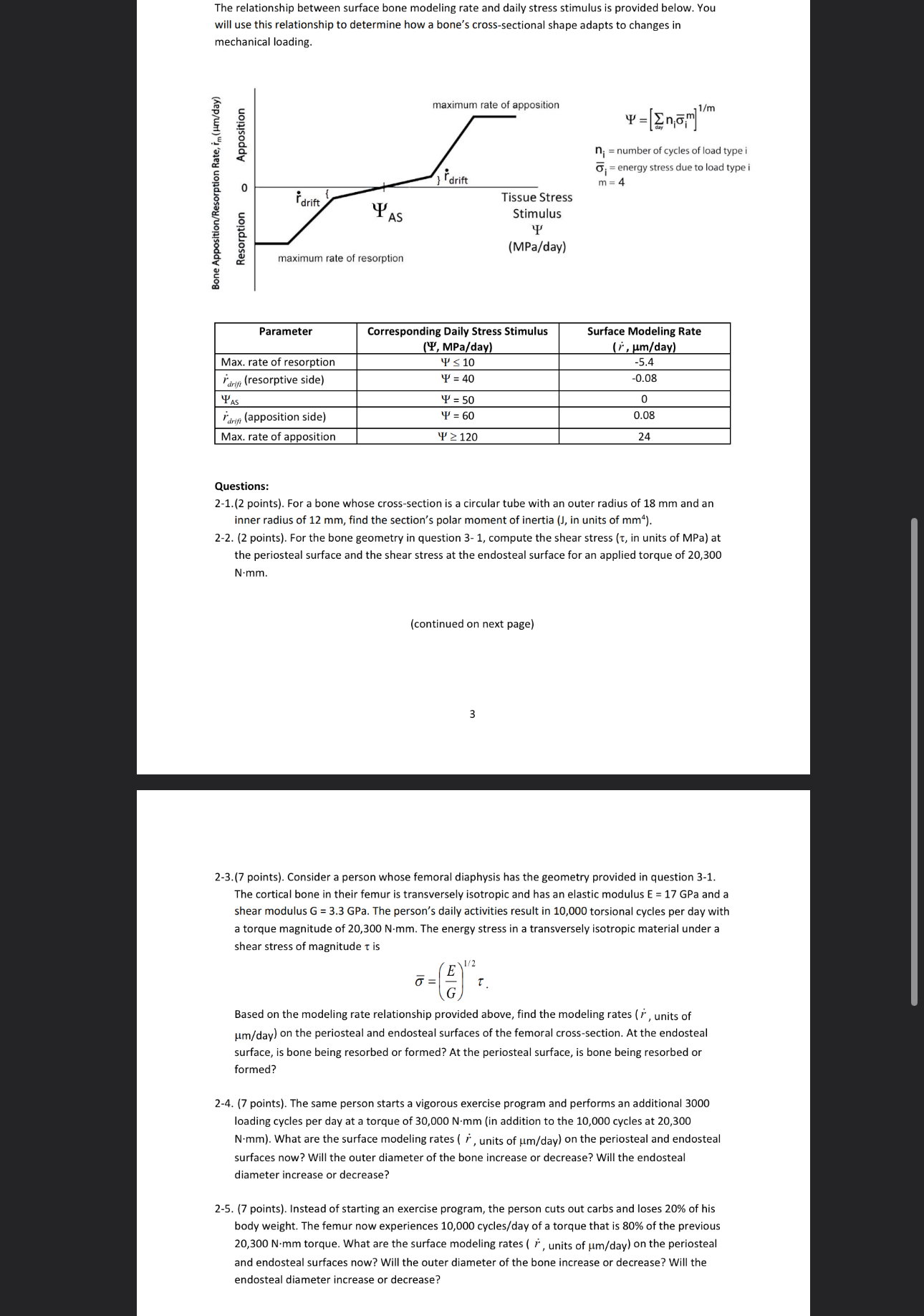 will use this relationship to determine how a