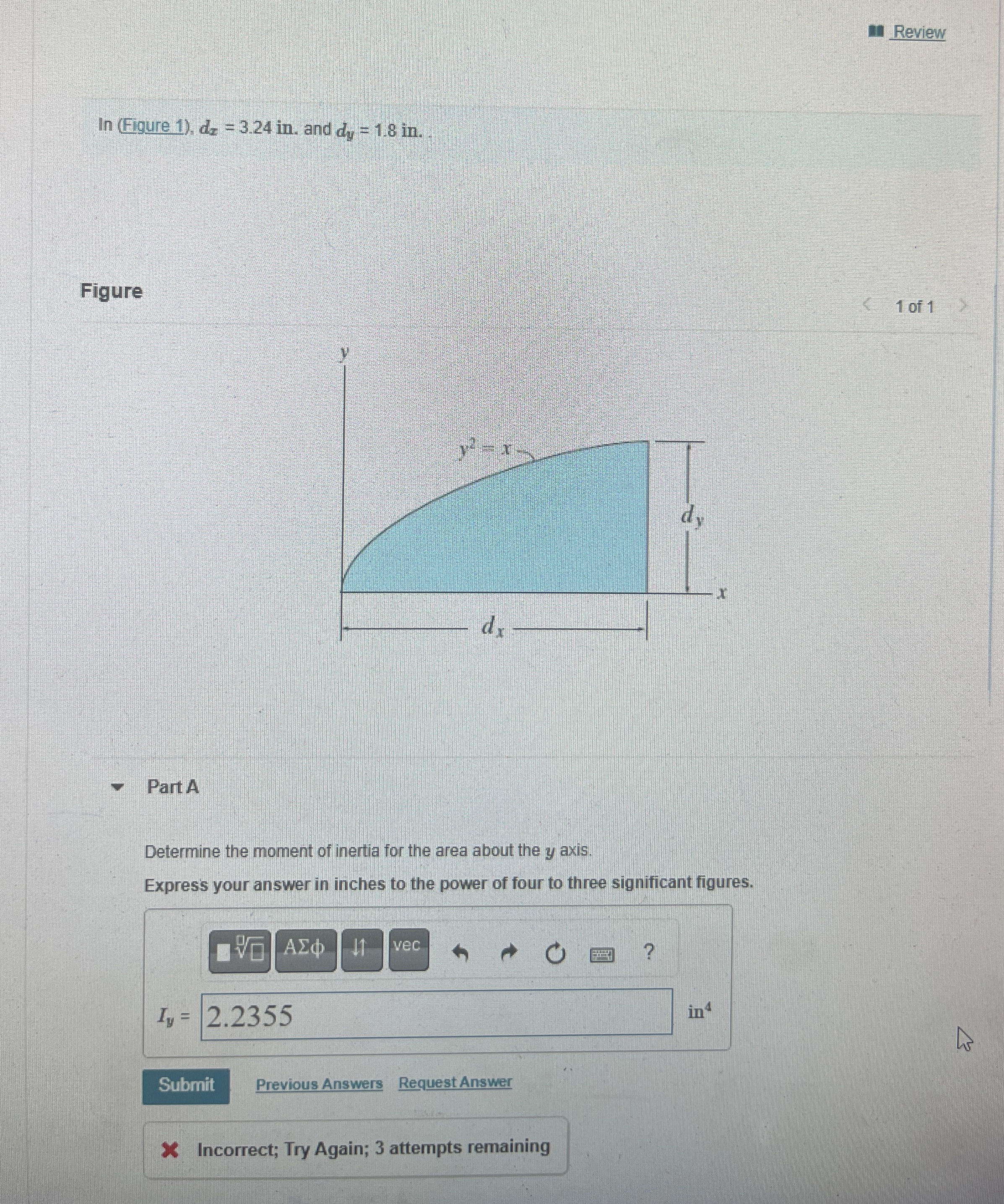 In ( Figure 1 ) , a = 1 4 . 4 i n . and b = 3 . 8