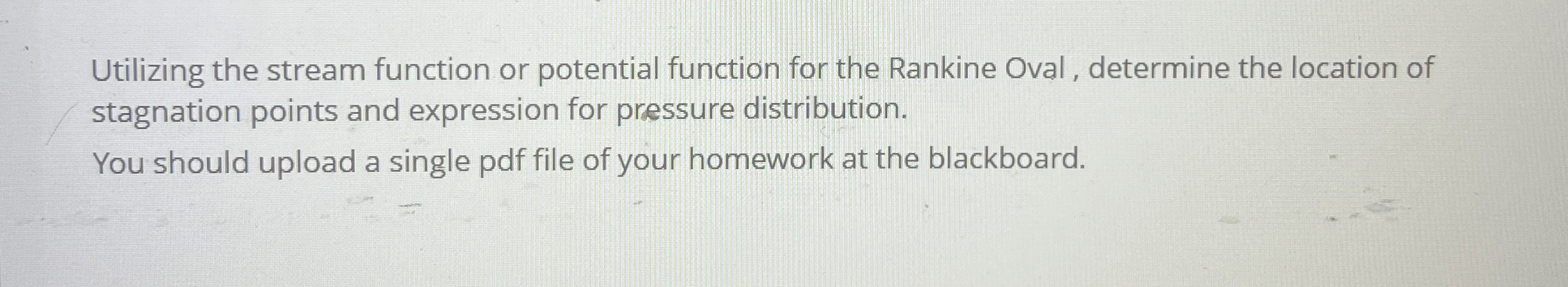AERODYNAMICS ( PLEASE HELP SOLVE ) Utilizing the