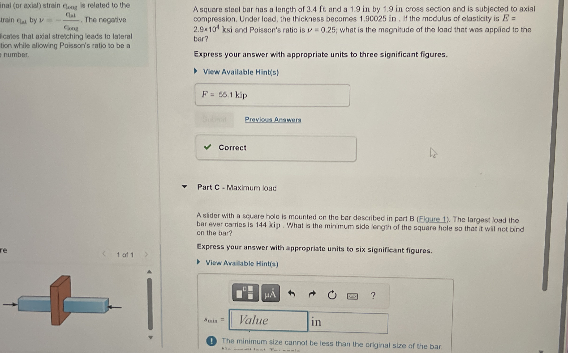 inal ( or axial ) strain l o n l o n g is related