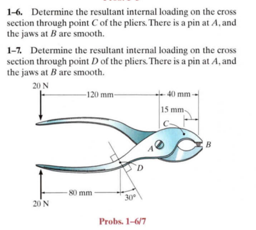 Problem 1 - 6 and 1 - 7 Please show the equations