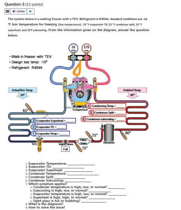 Question 3 ( 1 5 points ) [ The system below is a