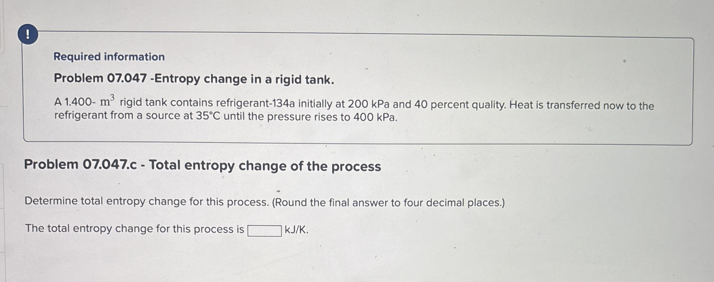 Required information Problem 0 7 . 0 4 7 -