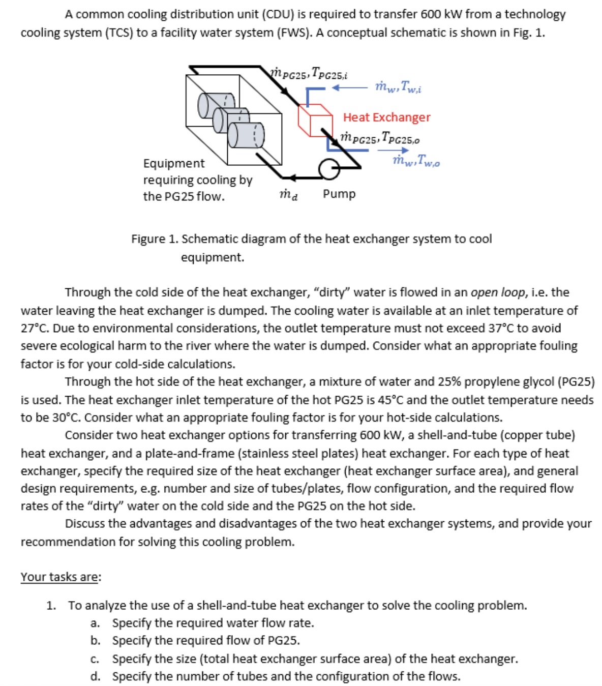 A common cooling distribution unit ( CDU ) is