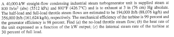 A 4 0 , 0 0 0 - k W straight - flow condensing