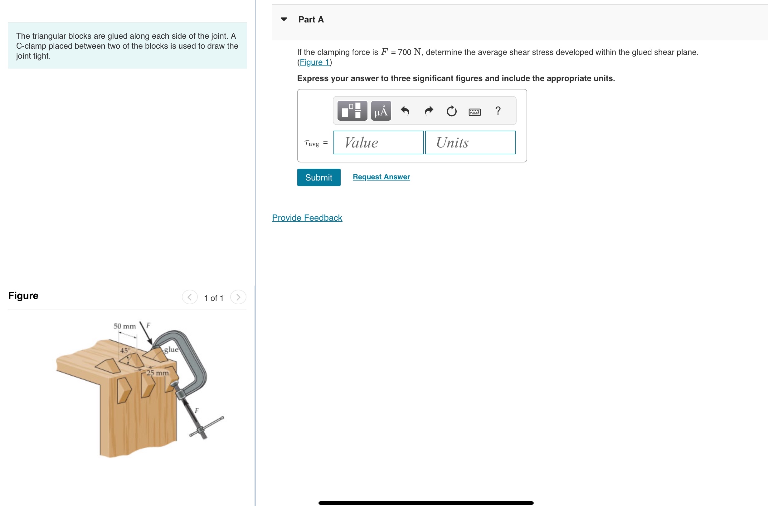 The triangular blocks are glued along each side