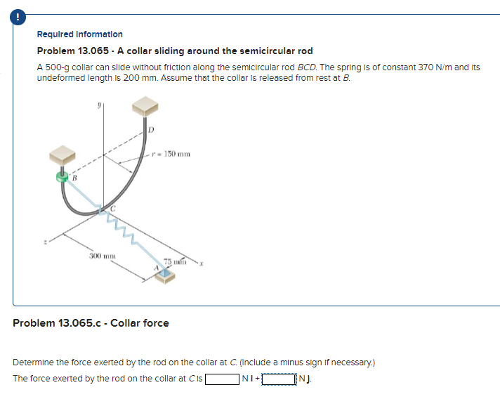 Required Information Problem 1 3 . 0 6 5 - A