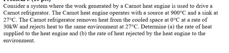 Consider a system where the work generated by a