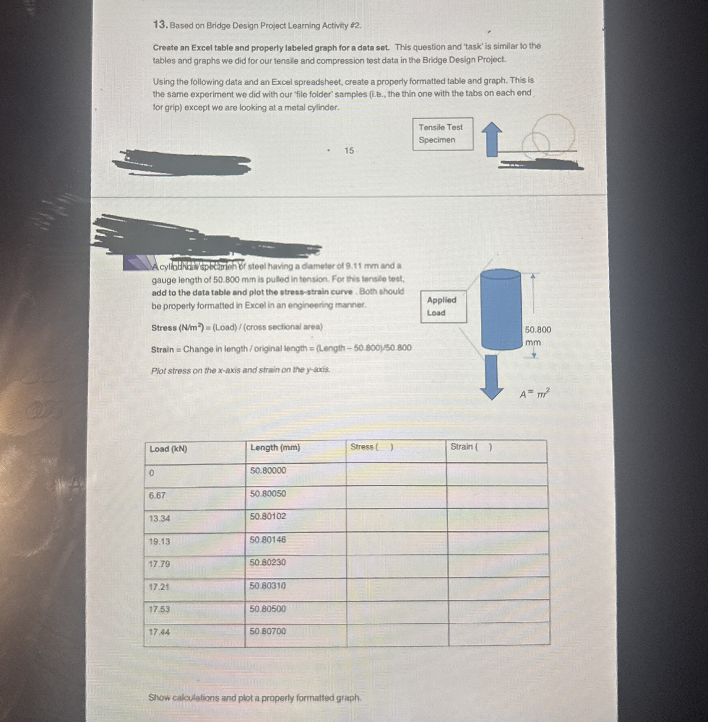 Based on Bridge Design Project Learning Activity
