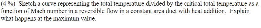 ( 4 \ % ) Sketch a curve representing the total